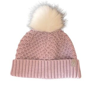 Lululemon cold weather Pom-Pom beanie, lavender